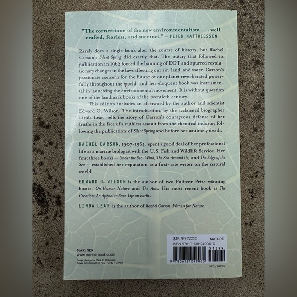 50th Anniversary Edition of Silent Spring by Rachel Carson - Picture 5 of 8